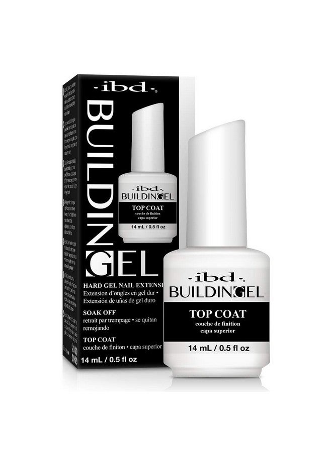 Building Gel Hard Gel Nail Extension Top Coat 0.5 Oz