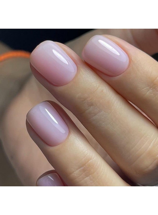 Neutral Gel Nail Polish 16Ml Soft Candy Pink Gel Polish Translucent Nail Soak Off Led Nail Lamp Jelly Gel Polish Nail Art Gel 0.54Oz M088