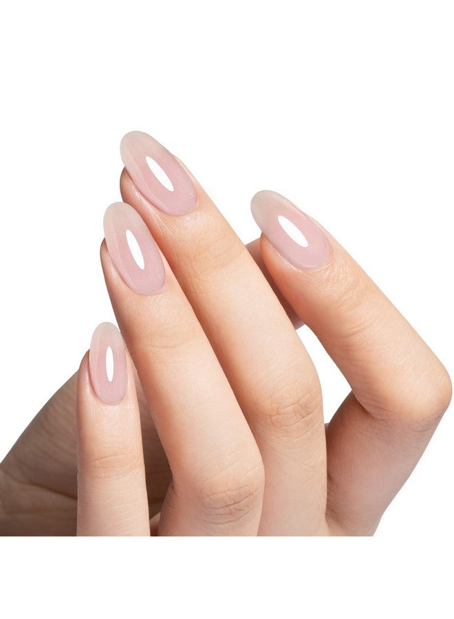 15Ml Clearly Pink Builder Nail Gel 7 In 1 Clear Pink Builder Strengthener Gel Nail Polish For Nail Extension Hard Gel Builder Base Gel Rhinestone For Valtines Home Manicure 0.5 Oz15