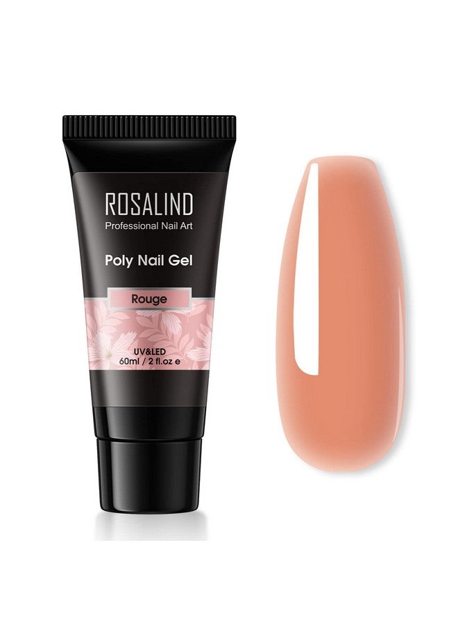 False Nail Extension Gel 60Ml Rouge Neutral Color Ballerina Square Oval Acrylic 1 Piece 2 Fl Oz