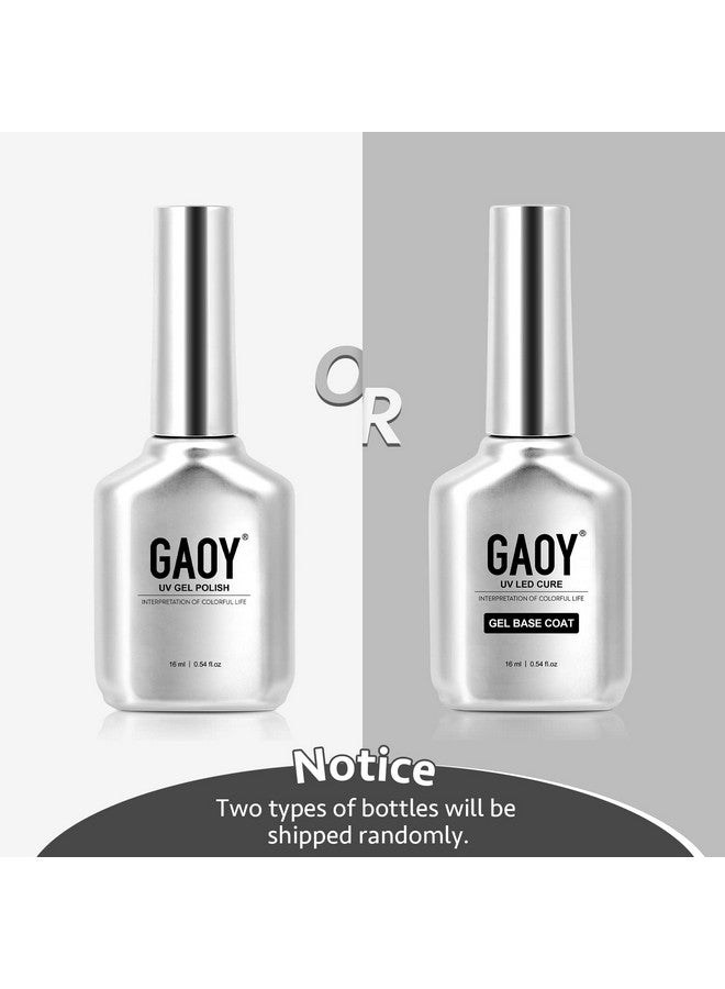 Gel Base Coat For Gel Nail Polish 16Ml No Wipe Clear Foundation For Long Lasting Uv Gel Nail Art Diy At Home