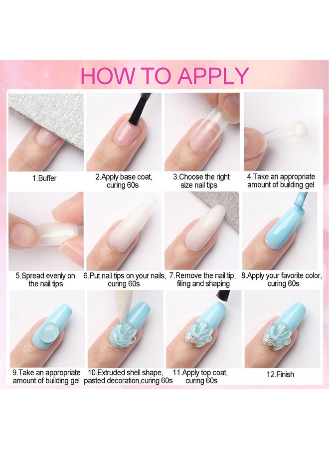 Solid Sculpture Builder Gel For Nails Nail Sculpting Gel Nonsticky Hand Solid Builder Gel Upgrade Hard Nail Extension Gel 3D Sculpting Gel For Nail Art Design Clear 15G