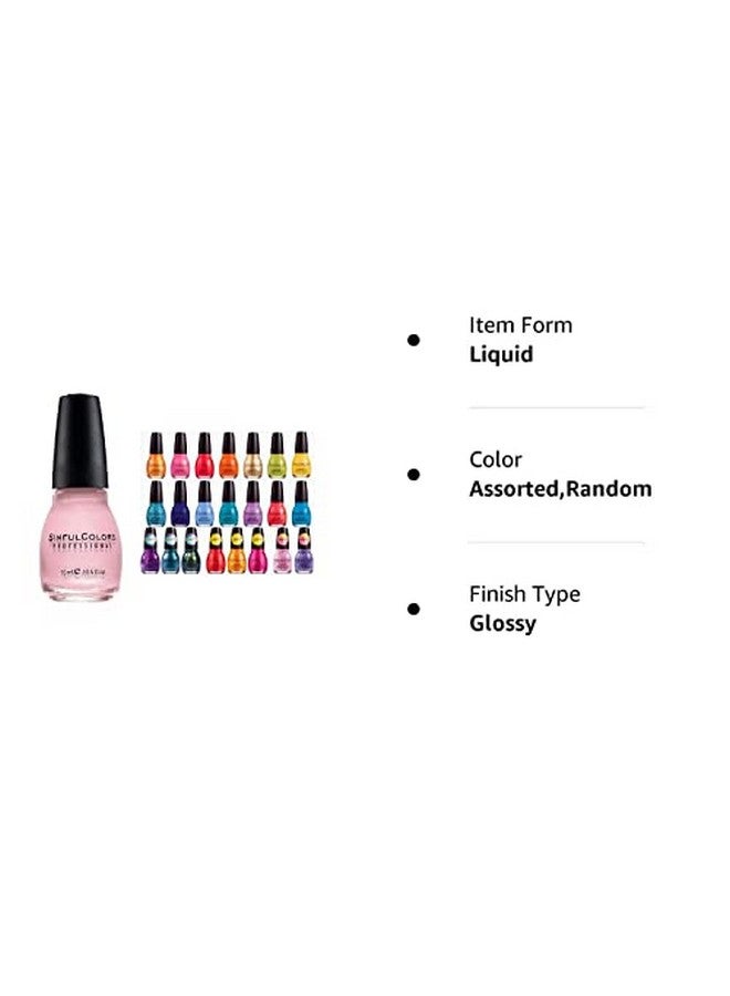 Sinful Colors 10Piece Surprise Nail Polish Set