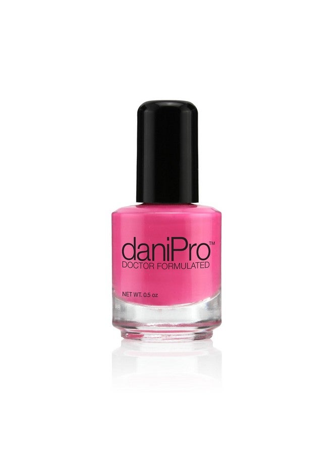 Doctor Formulated Bright Pink Nail Polish My Girl Fingernail Polish & Toenail Polish 0.5 Oz With Biotin & Vitamins Vegan Formula For Healthy Nails Manufactured In The Usa