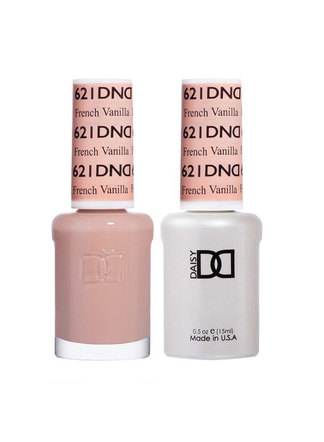 Dnd Gel Polish Set 1 Each Of Beige Gel Polish And Beige Nail Polish 621 French Vanilla 0.5 Fl Oz