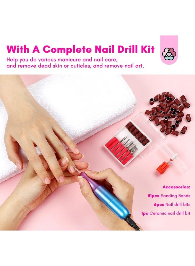 Dip Powder Nail Kit With Drill 30 Colors Keratin Dip Nails Powder Kit Starter Set With Dipping Powder Liquid Set With Top Base Coat Activator For Beginners All Seasons Tones Home Diy Salon