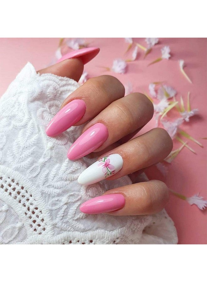 Gel Nail Polish Light Pink Peach Red Cherry Rose Pearl Glitter Shimmer Crystal Girlfriend Gift Uv Led Manicure Art Varnish Set Kit 6Pcs (Cs6001)