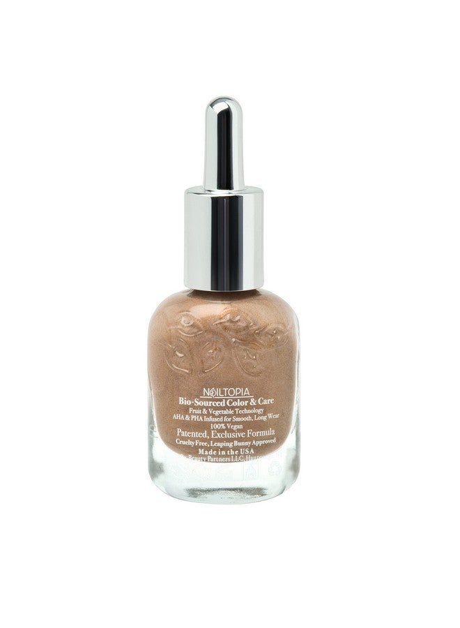 Plantbased Chip Free Nail Lacquer Non Toxic, Biosourced, Longlasting, Strengthening Polish Tira Miss You (Tan) 0.41Oz