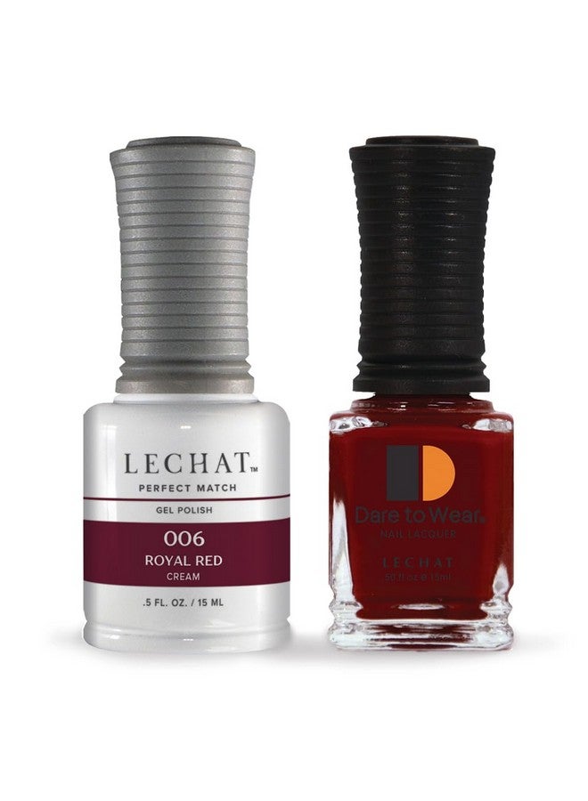 Perfect Match Gel Polish, Royal Red, 0.5 Fl Oz (Pms06)