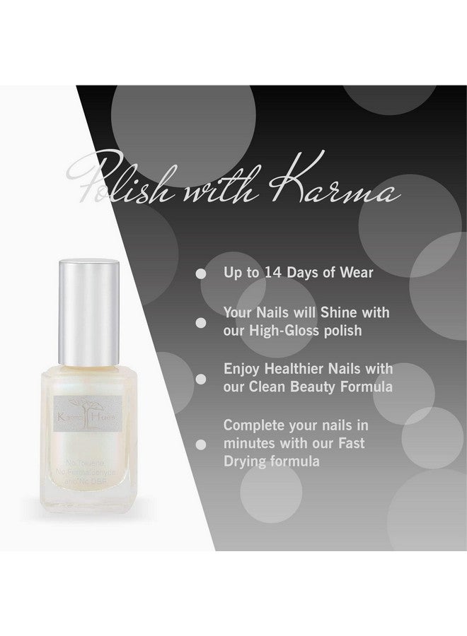 Nail Polish Nontoxic, Vegan, And Crueltyfree Nail Paint Art For Adults & Kids No Toluene, No Formaldehyde, No Dbp, And Free Of Tphp (Iridescence, 0.43 Fl Oz.)