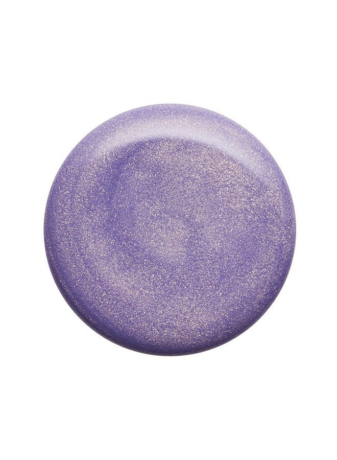 Plantbased Chip Free Nail Lacquer Non Toxic, Biosourced, Longlasting, Strengthening Polish Stay Inspired (Medium Purple With Gold Reflects) 0.41Oz