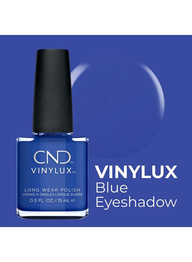 Vinylux Longwear Blue Nail Polish, Gellike Shine & Chip Resistant Color, Blue Eyeshadow, 0.5 Fl. Oz