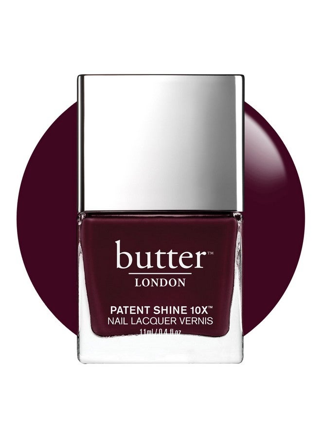 Patent Shine 10X Nail Lacquer, Helps Protect & Strengthen Nails, Gellike Finish & Chipresistant, 10Free Formula, Vegan, Cruelty & Paraben Free, Proper Do