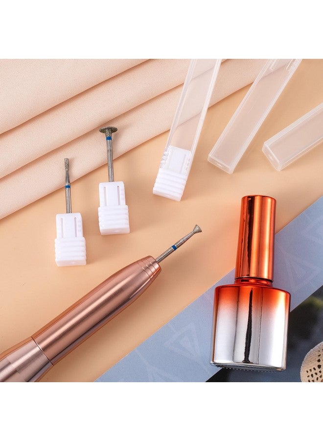 3Pcs Nail Drill Bits For Acrylic Nails Diamond Nail Bits Manicure Grinding Head Tools For Nail Art