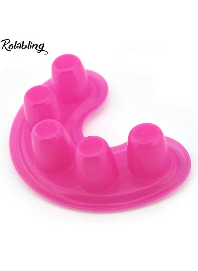 Nail Art Tips Soak Bowl Tray Treatment Nail Polish Remove Soaking Bowl Manicure Bathing Tool (Size1)