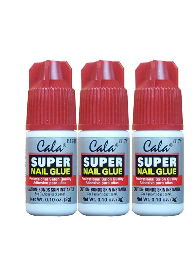 3 Bottles Super Nail Glue Professional Salon Qualityquick And Strong Nail Liquid Adhesive