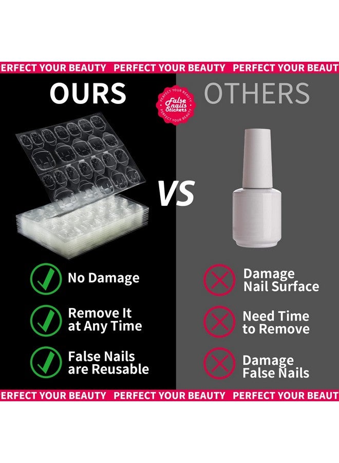 20 Sheet Nail Adhesive Tabs With Nail Stand For Press Ons Double Sided Press On Nail Tabs Nail Glue Stickers Press On Nail Glue Tabs Sticky Nail Tabs Adhesive Tabs For Nails With Nail File