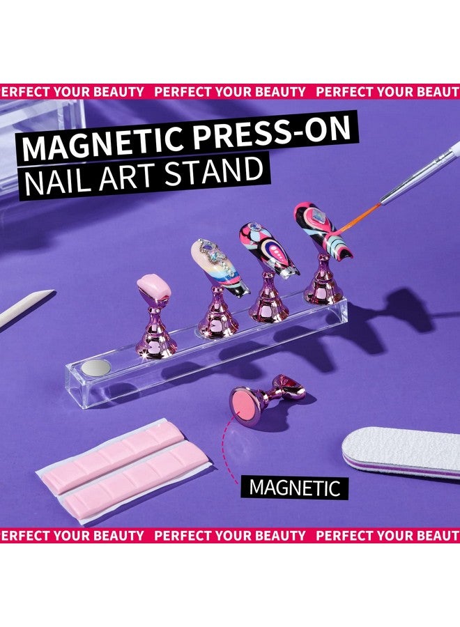 20 Sheet Nail Adhesive Tabs With Nail Stand For Press Ons Double Sided Press On Nail Tabs Nail Glue Stickers Press On Nail Glue Tabs Sticky Nail Tabs Adhesive Tabs For Nails With Nail File