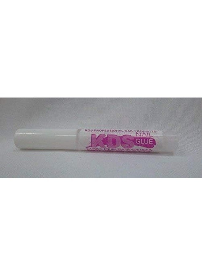 10 Pcs Kds Nail Tip Glue Adhesive Super Bond For Acrylic Nails Tips 0.07 Oz For Each Glue