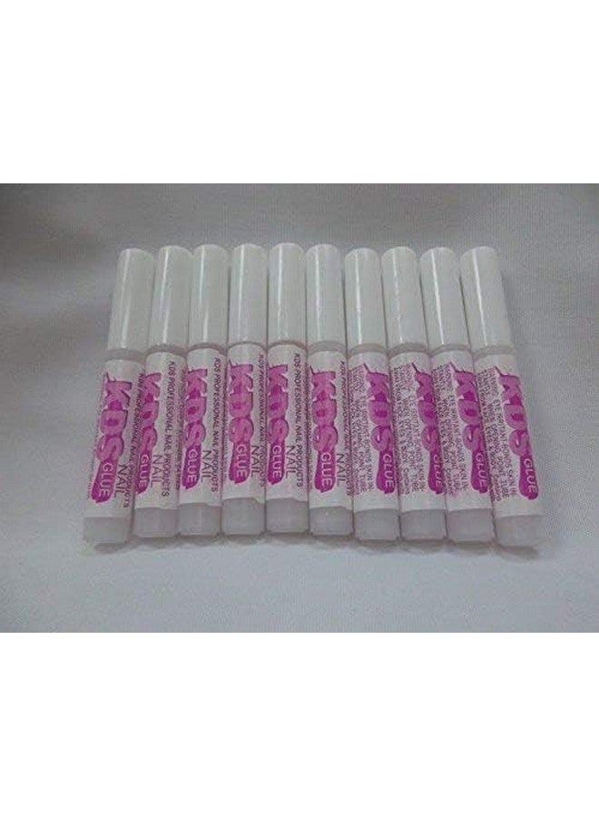 10 Pcs Kds Nail Tip Glue Adhesive Super Bond For Acrylic Nails Tips 0.07 Oz For Each Glue