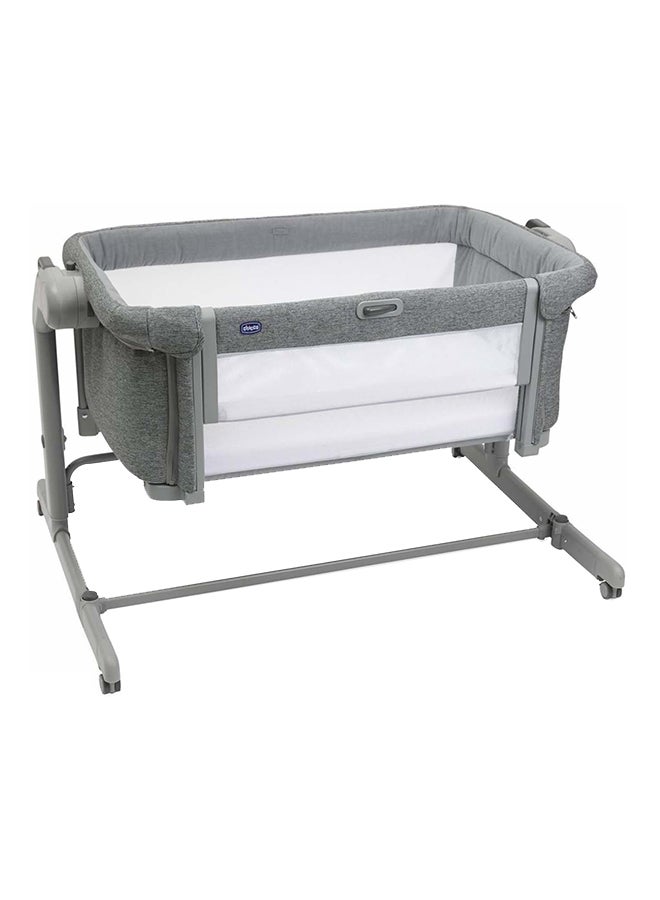 Next2Me Magic Evo Co-Sleeping Crib, 0 - 6M, Dark Grey