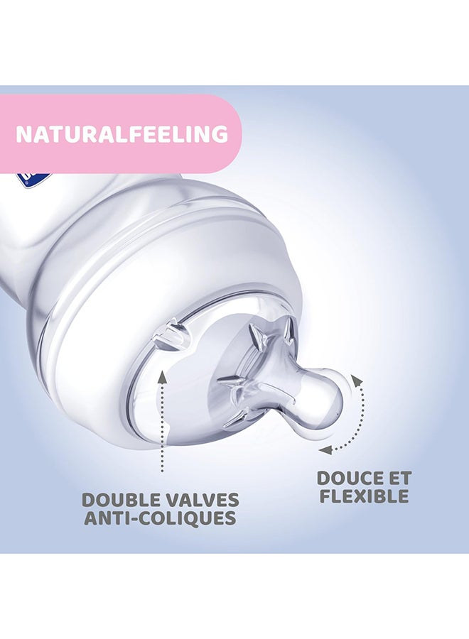 Silicone Naturalfeeling Bottle 150Ml Slow Flow 0M+, Neutral