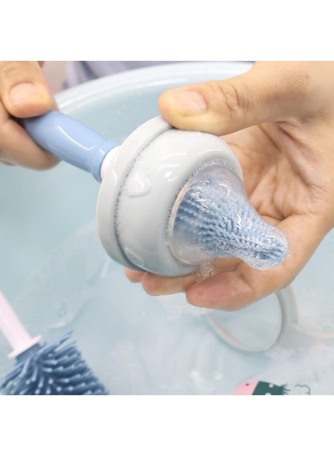 Silicone Bottle Cleaning Brush 12