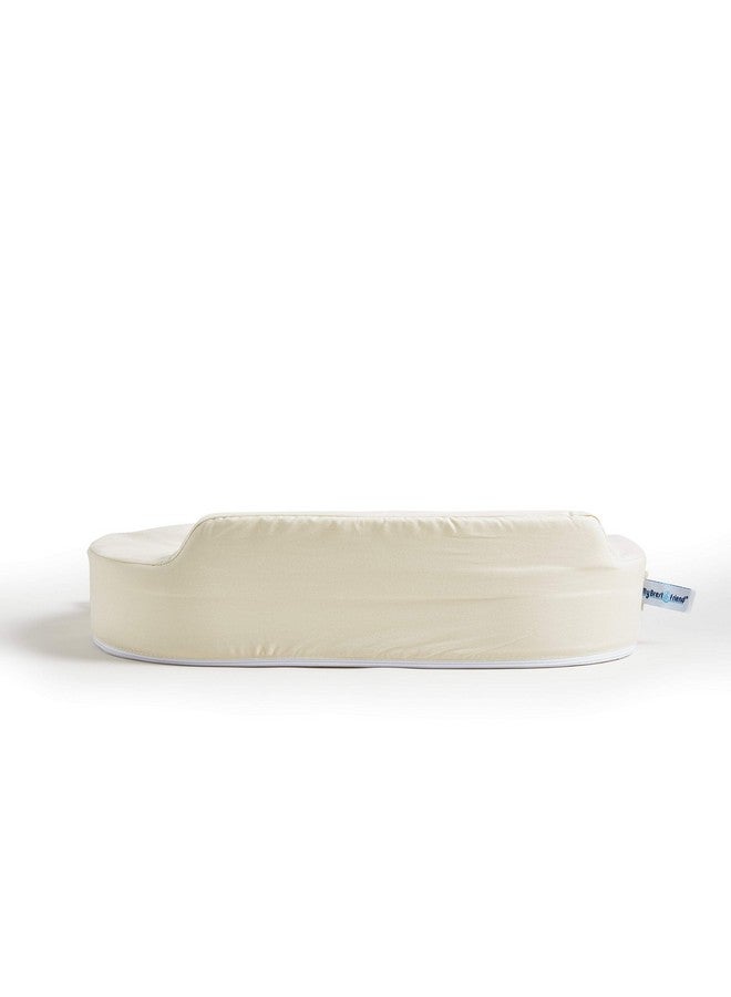 Organic Cotton Deluxe Nursing Pillow Cover Slipcovers For Baby Adjustable Fit Easy Care Durable Original Nursing Pillow Not Included Organic Cream