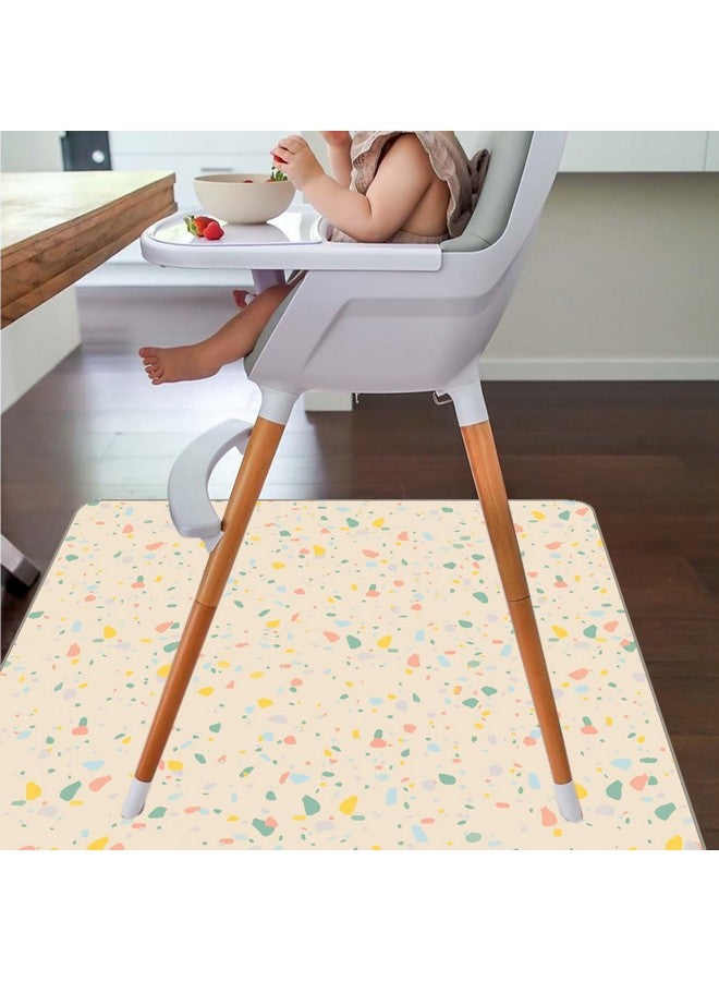 Splat Mat For Under High Chair/Arts/Crafts By Clcrobd 51