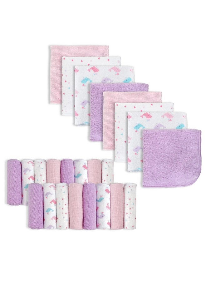 Baby Washcloths, 24Pack Baby Wash Cloths Extra Soft & Ultra Absorbent, Baby Towels And Washcloths Face Towel Unisex For Boys Girls Face & Body, Washclothes Gentle On Sensitive Skin, 9''X 9''