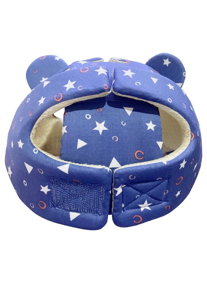 Baby Infant Toddler Helmet Safety Headguard Head Protective Cushion Cute Children Adjustable Safety Helmet Hat Harnesses Cap Kid Child Crawl Walk Playing (Starry Blue)