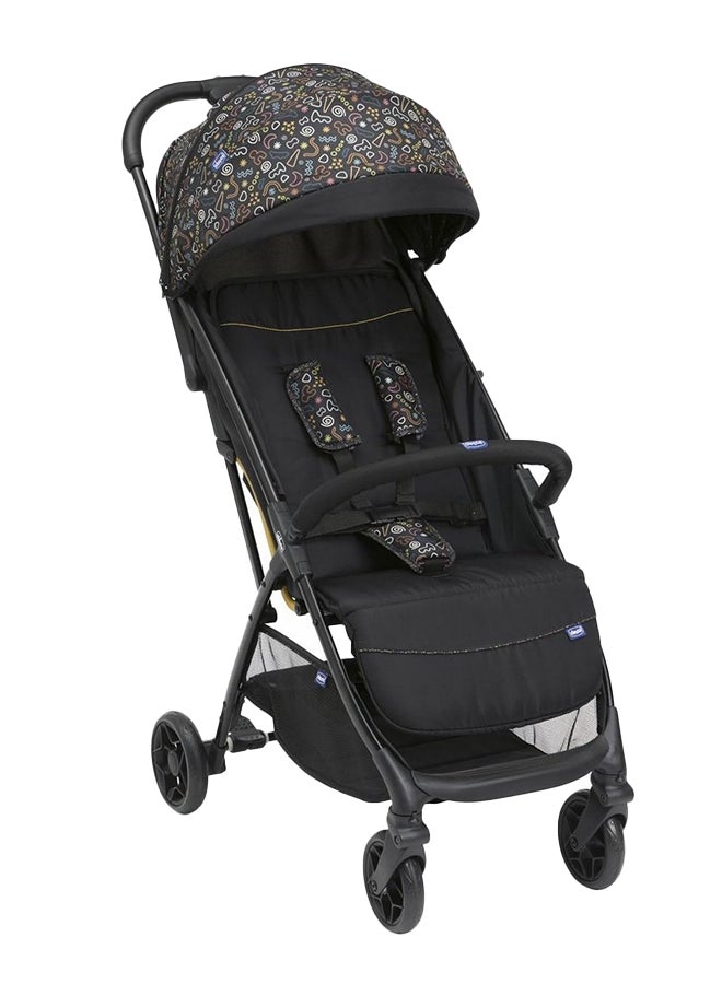 Baby Glee Stroller, 0M - 4Y, Playful Black