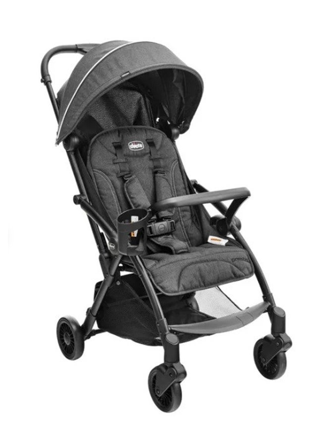 Baby Presto Self-Folding Compact Stroller, 0 - 22 Kg, Graphite