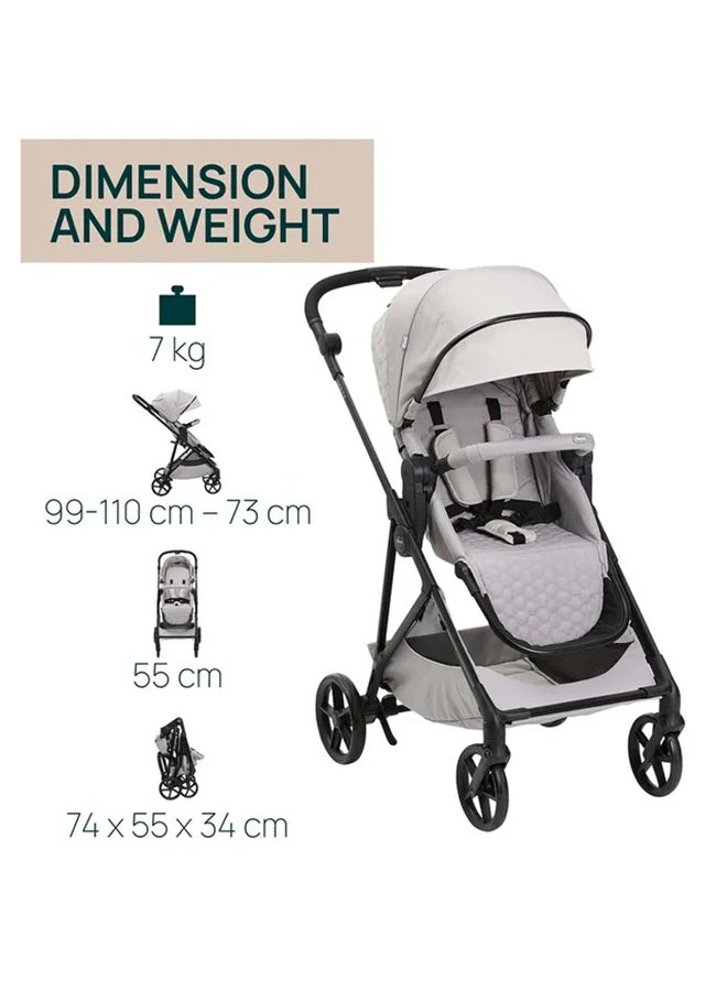 Baby Seety Stroller, 0M - 4Y, Florence Beige