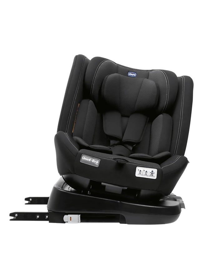 Unico Evo I-Size Classic Car Seat, Black, 0M - 10Y