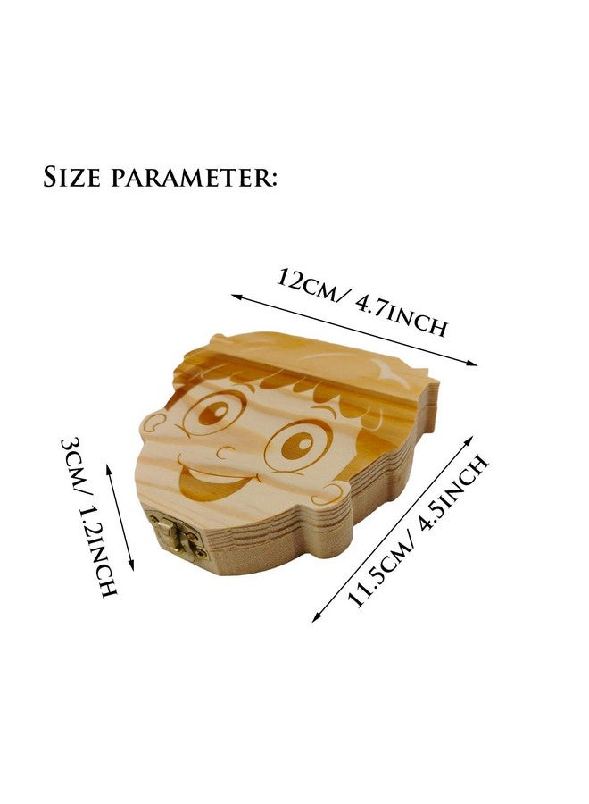 Baby Tooth Fairy Keepsake Box First Teeth And Curl Keepsake Box | Tooth Boxes Saver & Holders For Lost Teeth Kidsboys