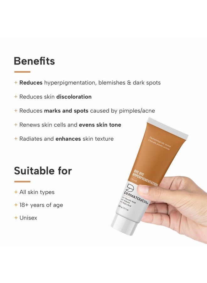Bye Bye Hyperpigmentation Cream |Best For Hyperpigmentation And Dark Spots Reduction | For Both Men & Women | 20G