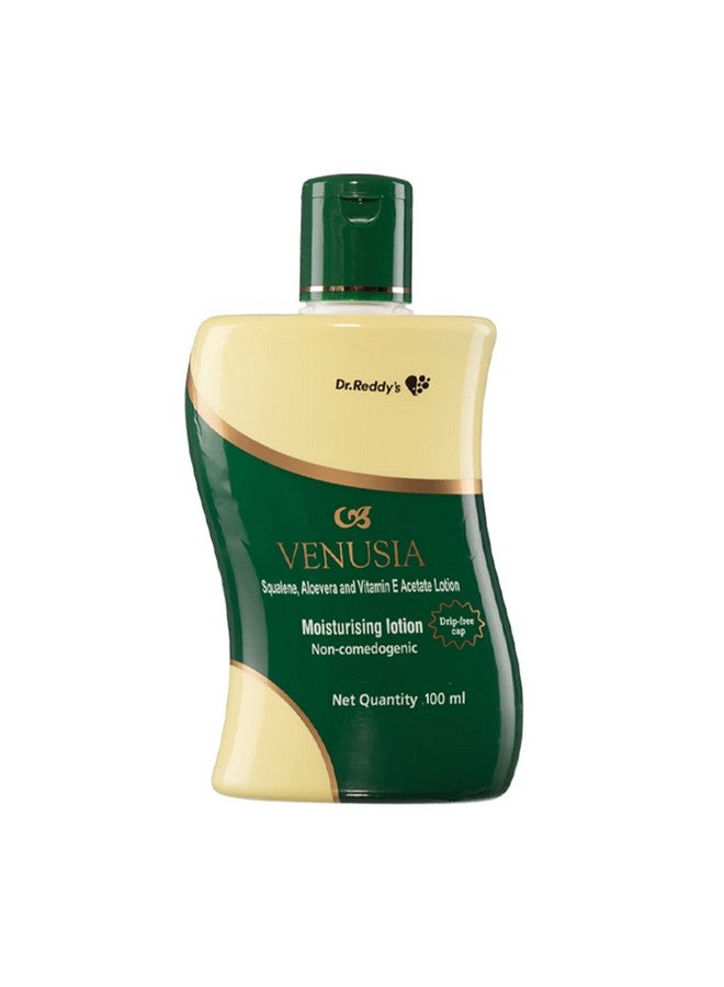Dr Reddy'S I Moisturizing Lotion I Enriched With Vitamin E Aloe Vera & Squalene I Daily Face And Body Lotion I Soothing Itch Relief Nongreasy 100Ml