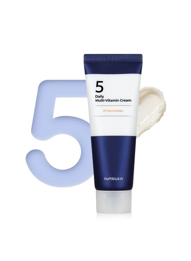 No.5 Daily Multivitamin Cream With Vitamin C Panthenol Nourishes Brightens Hydrates Firms And Protects 2.02Oz / 60Ml