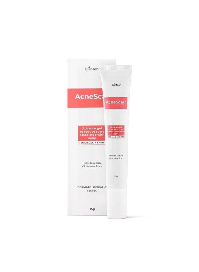 Acnescar Advanced Gel For Acne Scars & Acne Pits| Help To Reduce Old & New Scar| Reduces Pigmentation| Fights Acne & Blackheads | Suitable For All Skin Types For Men & Women 15G