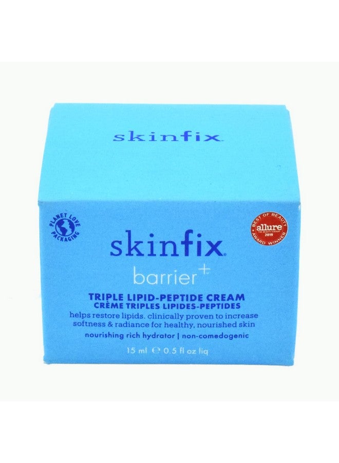 Mini Barrier+ Triple Lipidpeptide Face Cream 0.5 Oz/ 15 Ml