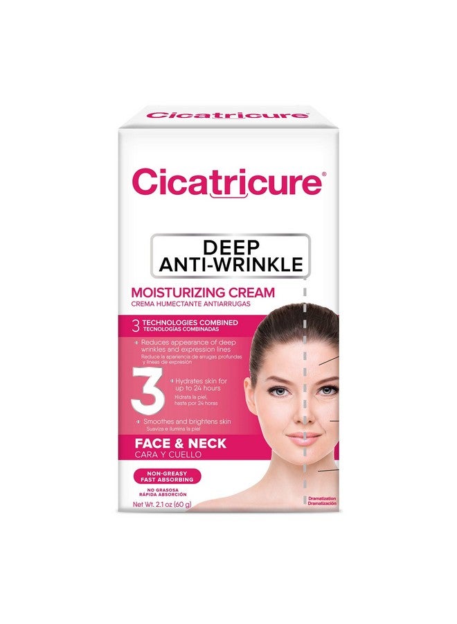 Antiwrinkle Face And Neck Cream, Antiaging Moisturizer, Reduces Deep Lines, Improved Skin Appearance, For Daily Use, Night Cream, 2.1Oz Pack Of 4