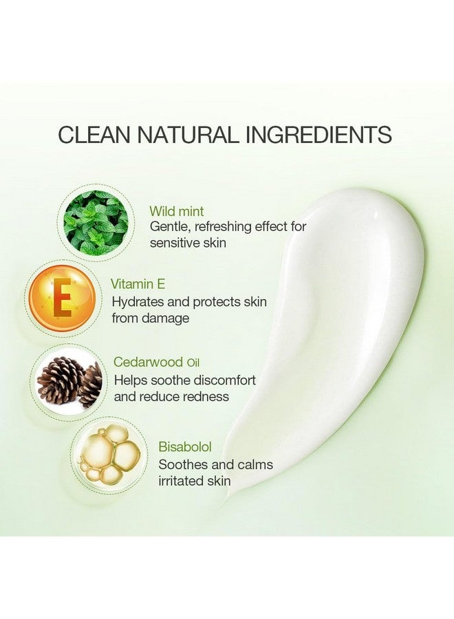 Soothing Face Cream Made With 75% Organic Aloe Vera Calming Facial Cream With Squalane & Vitamin E For Dry, Sensitive Skin Reduces Redness, Helps Protect Damaged Skin, 50G/1.76Oz