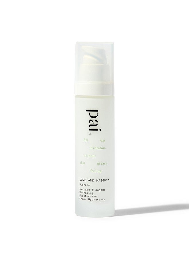 Love + Haight: Organic Avocado + Jojoba Hydrating Facial Moisturizer | Natural Vegan Sensitive Skincare (1.7 Fl Oz | 50 Ml)