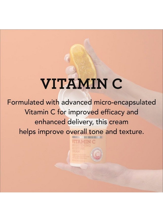 Naturewell Clinical 2.0 Vitamin C Brightening Moisture Cream For Face Body & Hands Firming & Hydrating Visibly Enhances Skin Tone Helps Improve Overall Texture Fast Absorbing Salon Size 16 Oz