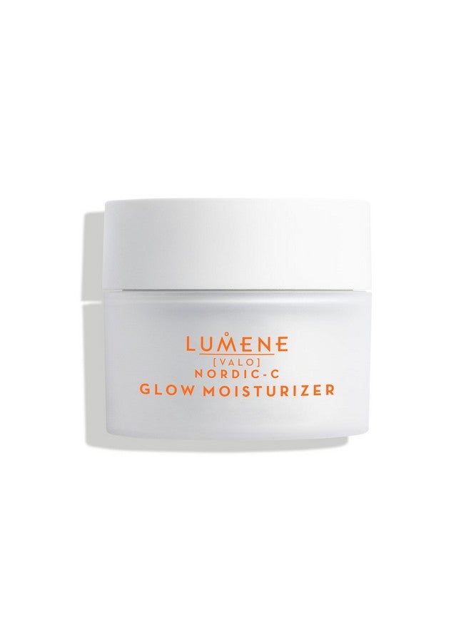 Nordicc [Valo] Glow Moisturizer Radiance Boosting Facial Moisturizer For Dry Skin Enriched With Hyaluronic Acid & Vitamin C To Visibly Brighten + Plump Skin 100% Vegan Skin Care (50 Ml)