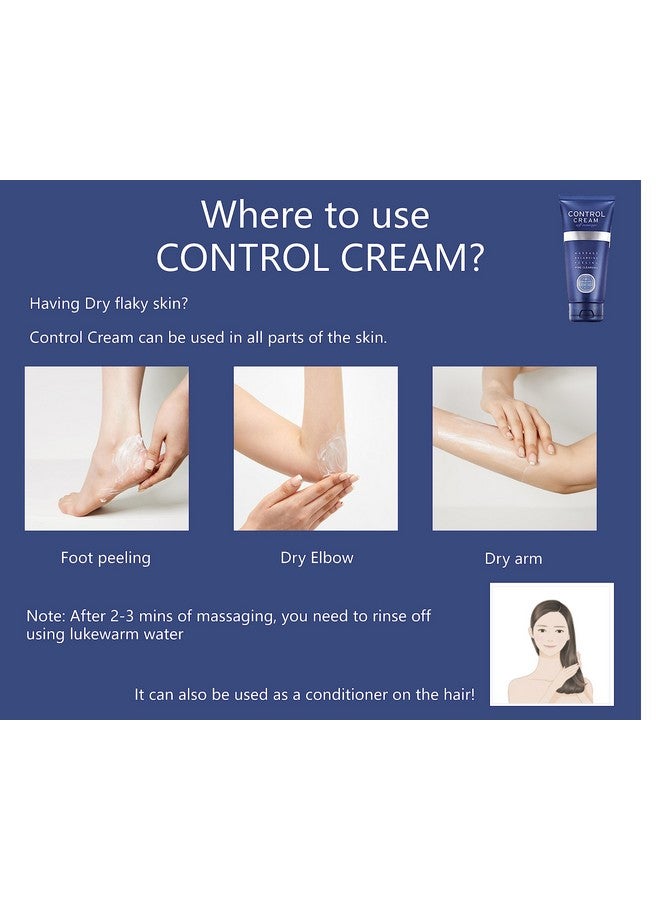 Self Massage Control Cream 5.07 (150Ml) Face And Body Self Massage Exfoliation Pore Cleansing Remove Sebum Korean Baby Skincare