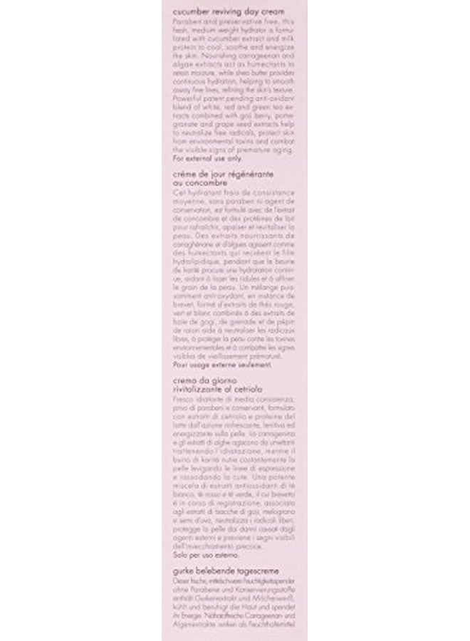 Cucumber Reviving Day Cream 1.7 Fl Oz