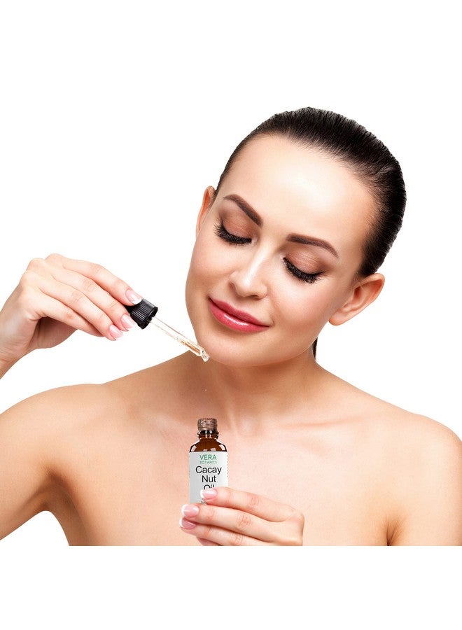 Cacay Nut Oil 100% Pure & Natural Unrefined Coldpressed For Face Dry Skin Nails Lips Body & Hair Reduce Hair Breakage Appearance Of Scars From Psoriasis Eczema & Acne