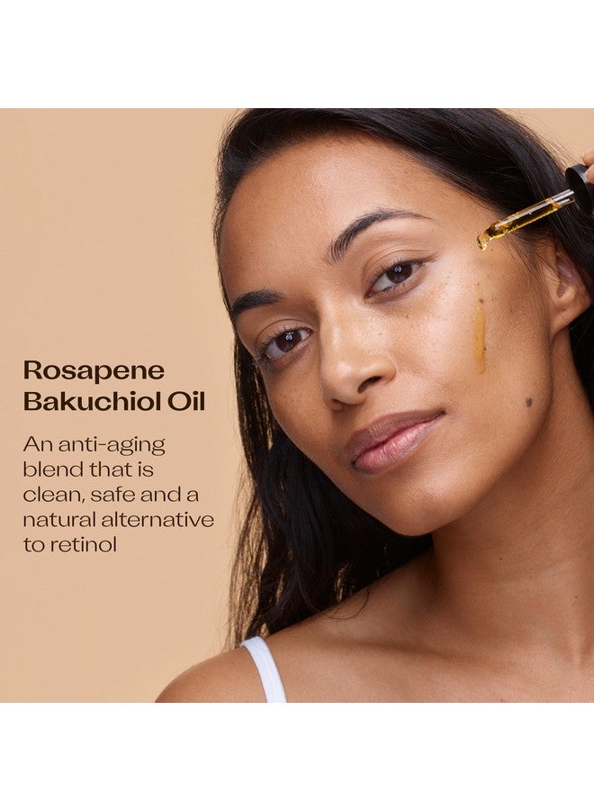 Rosapene Bakuchiol Oil Antiaging Natural Active Blend 1.0 Fl Oz